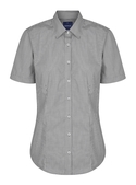 Westgarth Gingham Short Sleeve Shirt - Women - Black