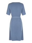 Mason Short Sleeve Luxe Twill Dress