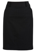 Multi Pleat Skirt - Cool Stretch - BIZ Corporates - Black