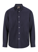 Ashton Cotton Oxford Shirt - Men - Navy