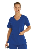 Matrix Pro V Neck Scrub Top with Knit Side Panels - Women