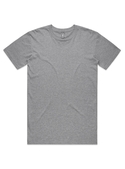 Staple Cotton Tee - Men - Grey Marle