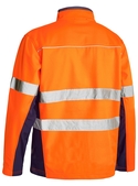 Taped Hi Vis Soft Shell Jacket - Back