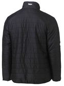 Taped Hi Vis Reversible Puffer Jacket - Reversed Back