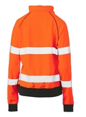 Taped Hi Vis Fleece Jumper - Women - Back