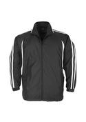 Flash Track Jacket - Youth - Black/White