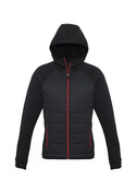 Stealth Hoodie Jacket - Women - Black/Red