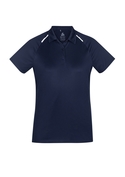 Academy BIZ COOL Polo Shirt - Women - Navy/White
