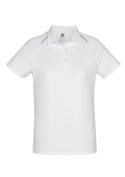 Academy BIZ COOL Polo Shirt - Women - White/Silver