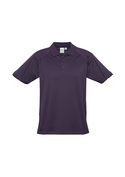 Blade Cotton/Poly Polo Shirt - Men - Grape/Black