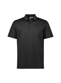 Focus Poly/Cotton Polo Shirt - Men - Black/Red