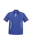 Razor BIZCOOL Sports Polo Shirt - Youth - Royal/White