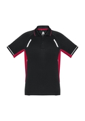 Renegade BIZCOOL Sports Polo Shirt - Youth - Black/Red
