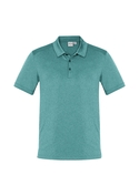 Aero BIZ COOL Cotton-feel Polo Shirt - Men - Teal