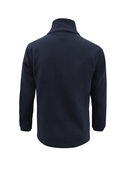 Plain Zip Front Microfleece Jacket - Men