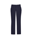Straight Leg, Flat Front Pant - Men - Navy