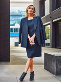 Renew Double Breasted Longline Jacket - Women