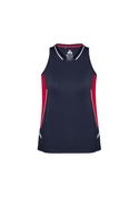 Renegade BIZCOOL Sports Singlet - Women - Navy/Red
