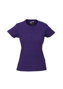 Ice Cotton Tee Shirt - Women - Purple