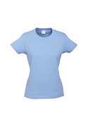 Ice Cotton Tee Shirt - Women - Spring Blue