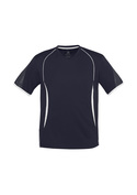 Razor BIZCOOL V-Neck Tee - Youth - Navy/White