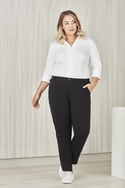 Comfort Waist Straight Leg Pant - Women