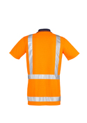 TTMC-W23 Short Sleeve Polo Shirt - Men - Back View