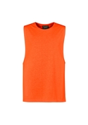 Hi Vis Sleeveless Tee - Men - Orange