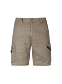 Rugged Cooling Stretch Work Shorts - Men - Khaki