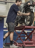 Rugged Cooling Stretch Work Shorts - Men