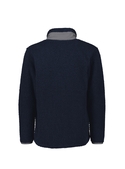 Streetworx Full Zip Sherpa Fleece, plain and hi vis - Unisex - Navy