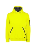 Streetworx Water Resistant Hoodie, plain and hi vis - Unisex - Yellow
