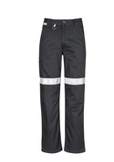 Taped Utility Pant 100% Cotton Twill - Men - Black