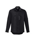 Outdoor Long Sleeve Shirt - Men - Black