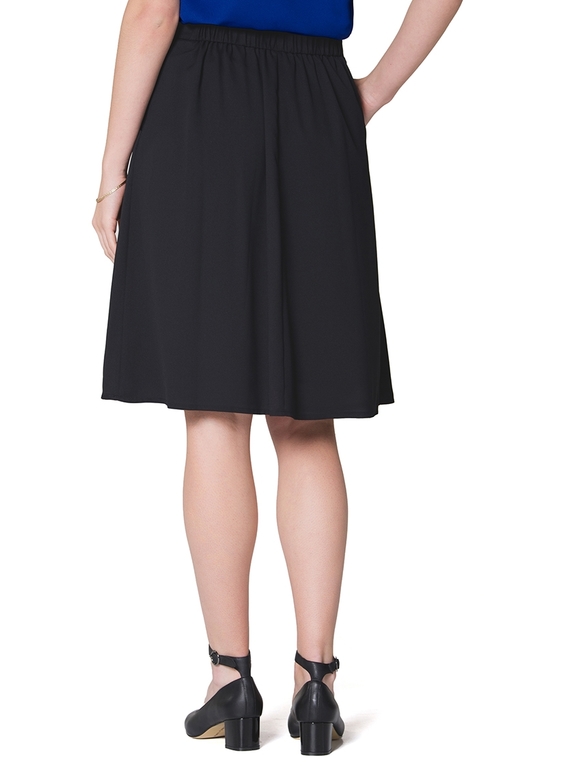 Full Soft Skirt with Pockets