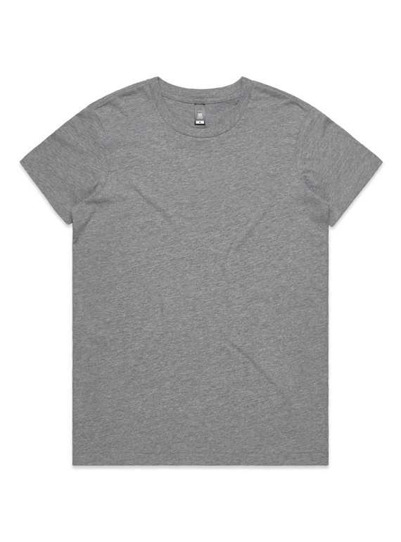Maple Tee - Women - Grey Marle