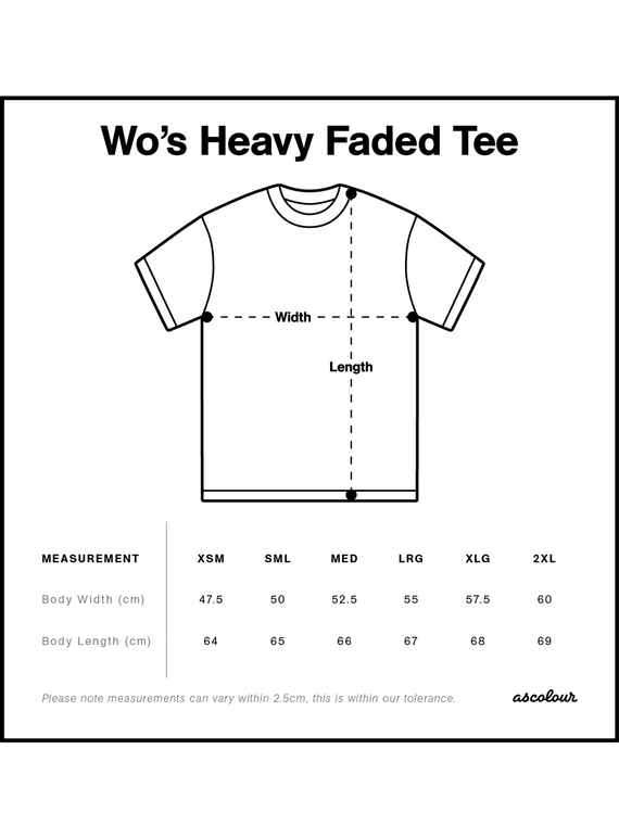 Heavy Faded Tee - Women