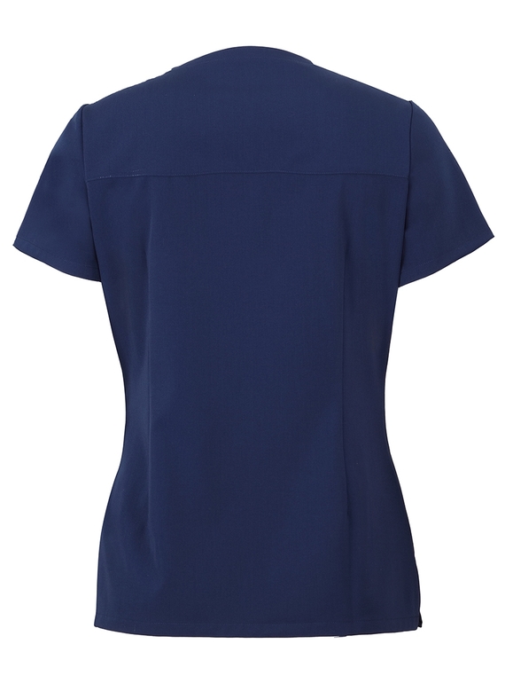 Nu Scrub Top - Stretch - Women - Back