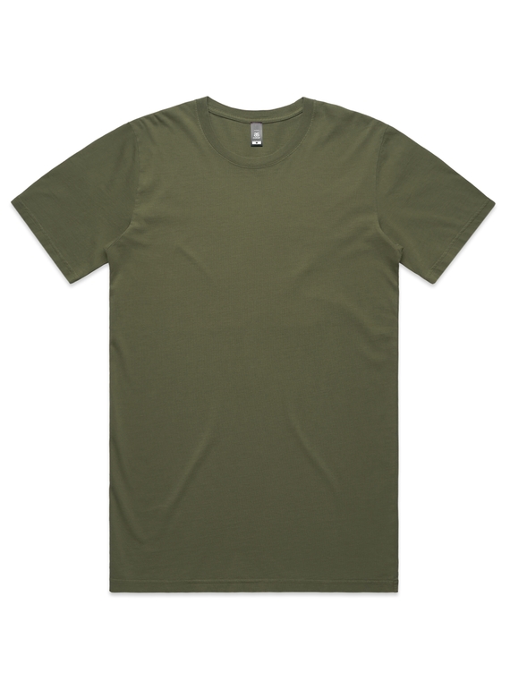 Faded Staple Tee - Men - Faded Army