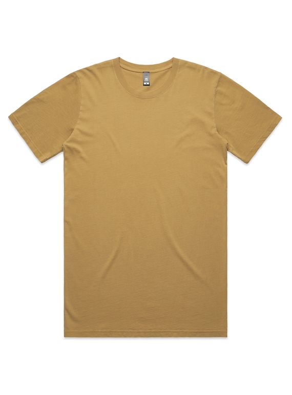 Faded Staple Tee - Men - Faded Mustard