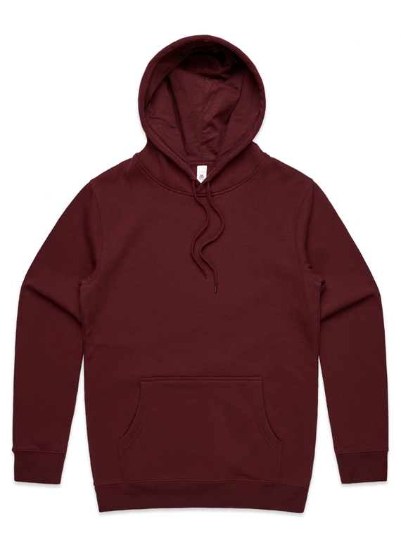 Stencil Hood - Men  - Burgundy