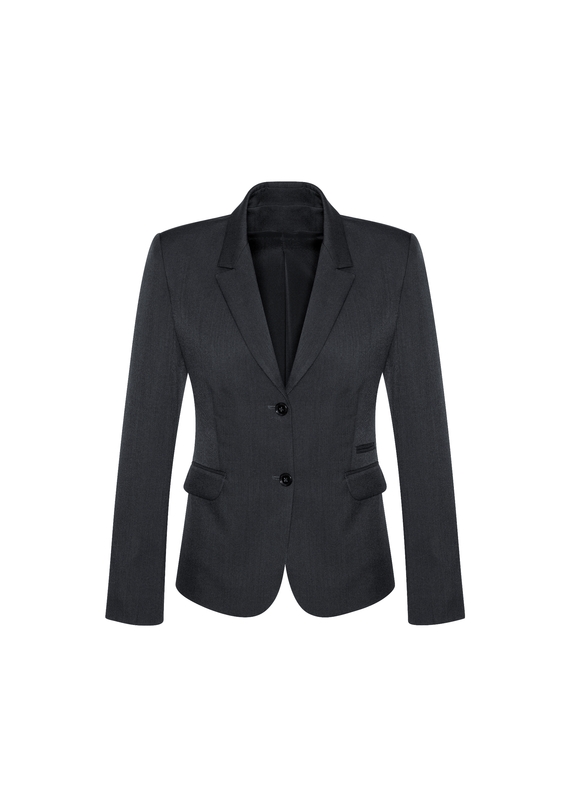Mid Length Jacket - Cool Stretch - Women - Charcoal