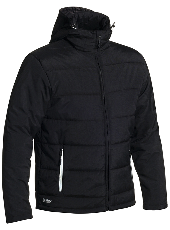 Puffer Jacket With Adjustable Hood