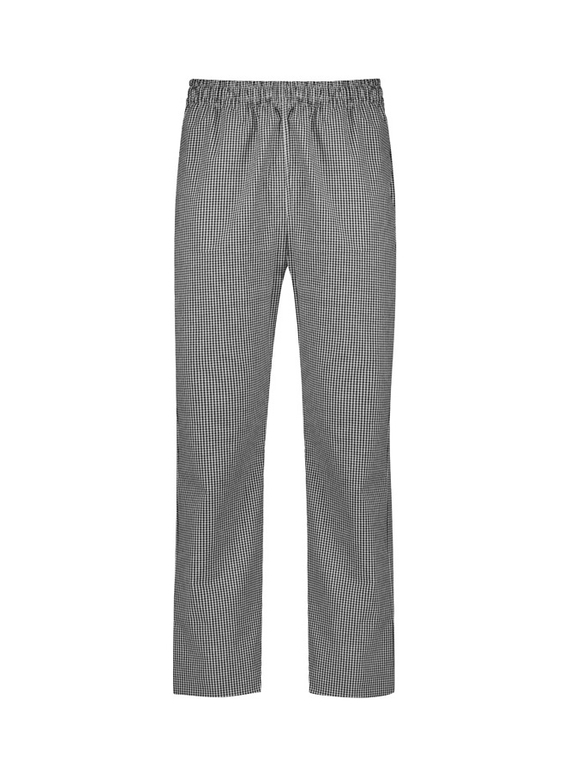 Dash Chef Pant - Men - Check (white/black)