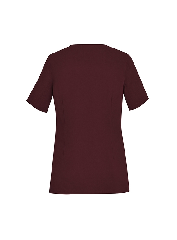 Avery Round Neck Tailored Fit Scrub Top - Women