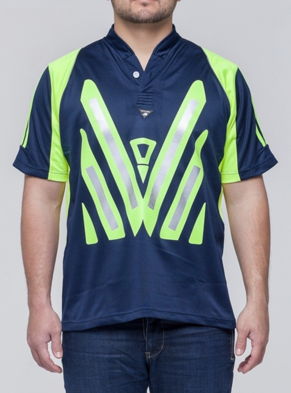 Hi Vis Forestry Heat Transfer Print - Yellow