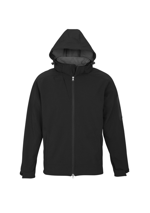 Summit Stretch Soft Shell Jacket - Men - Black/Graphite