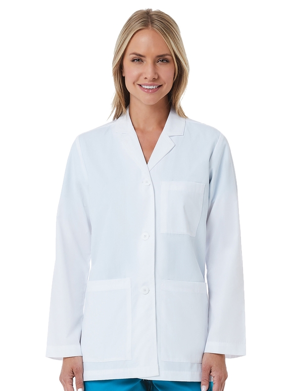 Red Panda Consultation Lab Coat - Women