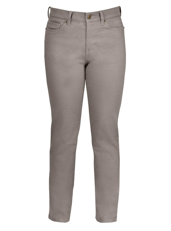Stretch Moleskin Work Jeans - Women - Taupe