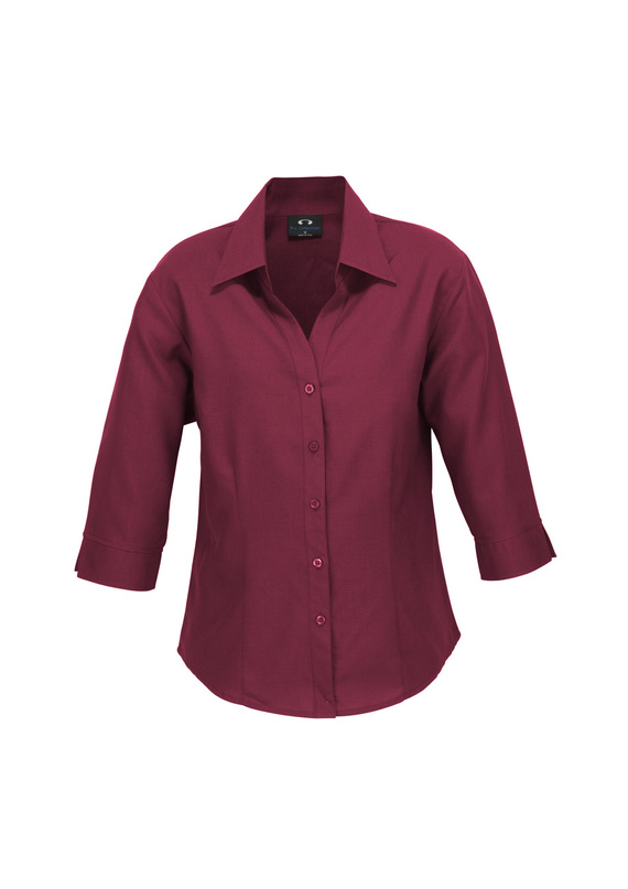Oasis 3/4 Sleeve Shirt - Women - Cherry